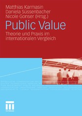 Public Value - Theorie und Praxis im internationalen Vergleich Public Value - Theorie und Praxis im internationalen Vergleich