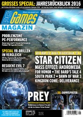 PC Games Magazin 01/2017 - Hitvorschau 2017: Star Citizen, Mass Effect Andromeda, u.v.m. PC Games Magazin 01/2017 - Hitvorschau 2017: Star Citizen, Mass Effect Andromeda, u.v.m.