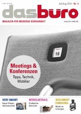 Das Büro 03/2017 - Meetings & Konferenzen Das Büro 03/2017 - Meetings & Konferenzen