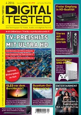 DIGITAL TESTED 04/2016 - TV-Preishits mit Ultra HD DIGITAL TESTED 04/2016 - TV-Preishits mit Ultra HD